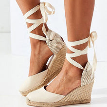 Load image into Gallery viewer, Retro Wedges Shoes