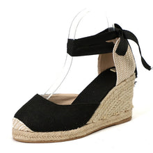 Load image into Gallery viewer, Retro Wedges Shoes