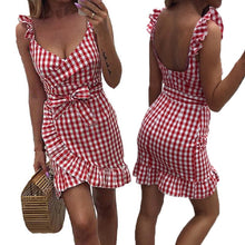 Load image into Gallery viewer, Party Backless Strap Sundress