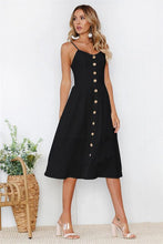 Load image into Gallery viewer, Sleeveless Backelss Summer Dress