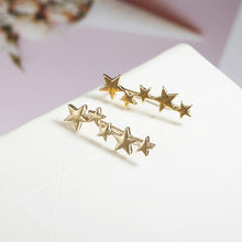 Load image into Gallery viewer, Crystal Star Earrings