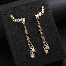 Load image into Gallery viewer, Crystal Star Earrings