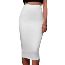 Load image into Gallery viewer, High Waist Slim Skirt